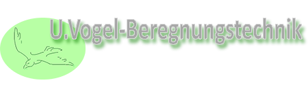 Uwe Vogel Beregnungstechnik | Beregnungsanlagen, Gartenbewässerung & Mähroboter Logo